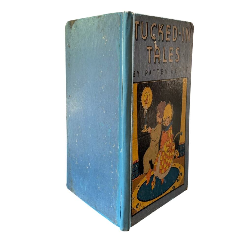 1935 Ed. Tucked-In Tales Book by Patten Beard, Rand McNally, Hardcover - Picture 3 of 7